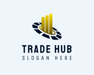Trade - Business Investment Trade logo design