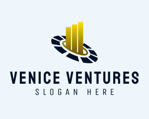 Business Investment Trade logo design