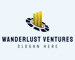 Business Investment Trade logo design