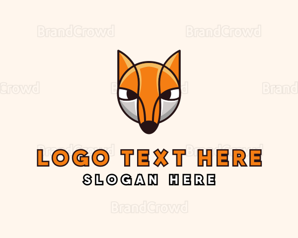 Fox Cub Head Logo