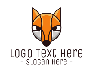 Fox Cub Cartoon Logo