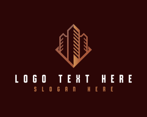 Office - Realty Building Property logo design