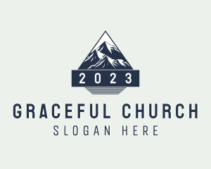 Summit - Trekking Mountain Peak logo design