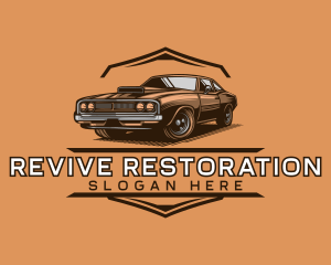 Restoration - Transport Car Vehicle logo design