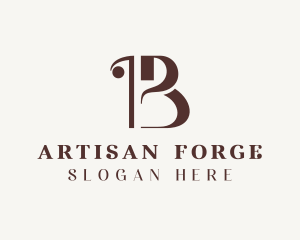 Craftsman - Luxury Fancy Boutique Letter B logo design