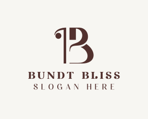 Luxury Fancy Boutique Letter B logo design