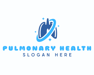 Pulmonary - Lung Breath Oxygen logo design