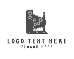 Old Style - Old Camera Machine logo design