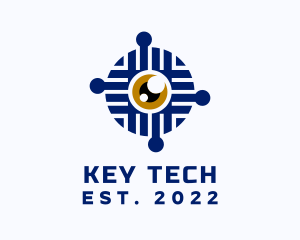 Tech Eye Surveillance logo design