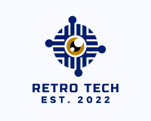 Tech Eye Surveillance logo design