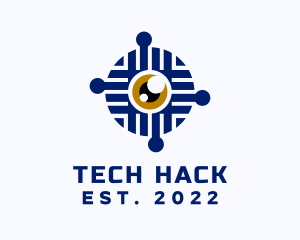 Tech Eye Surveillance logo design