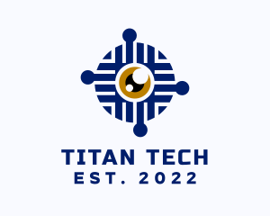 Tech Eye Surveillance logo design