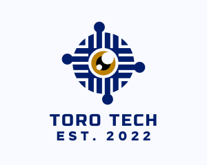 Tech Eye Surveillance logo design