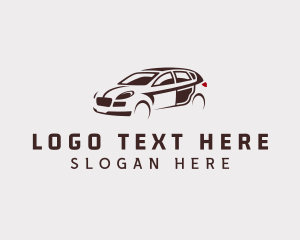 Drive - Sedan Car Vehicle logo design