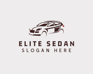 Sedan Car Vehicle logo design