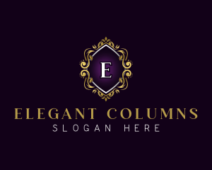 Elegant Luxury Floral logo design