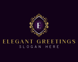 Elegant Luxury Floral logo design