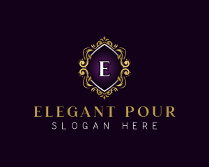 Elegant Luxury Floral logo design