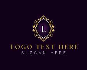 Classic - Elegant Luxury Floral logo design