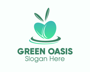 Modern Green Gradient Olives logo design