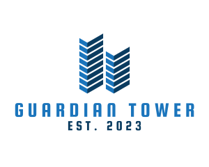 Building Towers Realty logo design