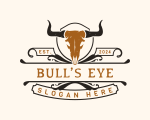 Bull Horn Ranch logo design