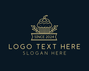 Baker - Cupcake Confectionery Pastry logo design