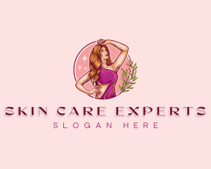 Wellness Feminine Beauty logo design