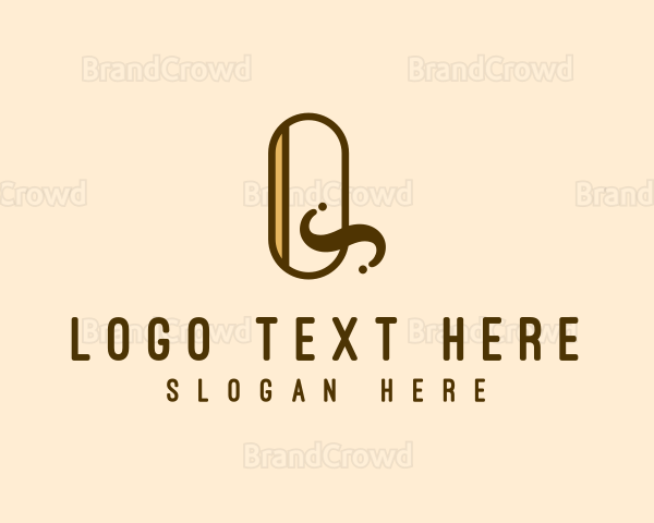 Fancy Stylish Brand Logo