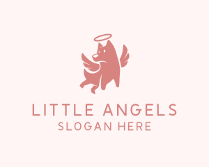 Angel Dog Veterinary logo design