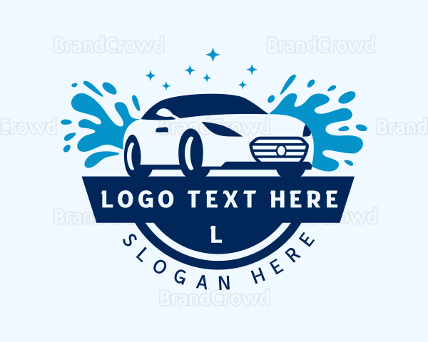 Car Wash Automobile Logo