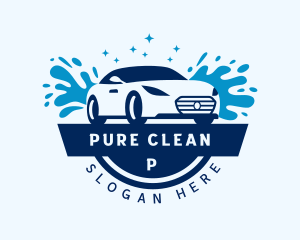 Car Wash Automobile logo design