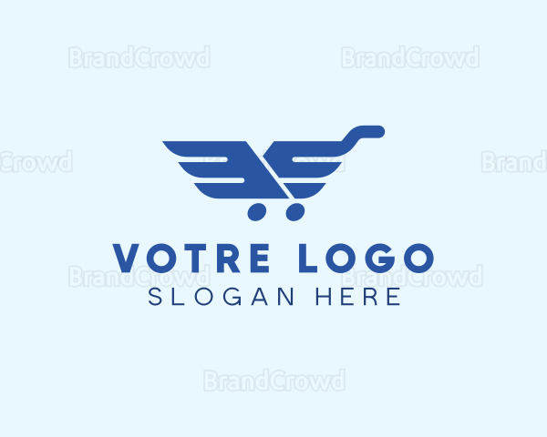 Wings Shopping Cart Logo