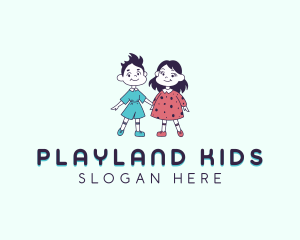 Children Kindergarten Learning logo design