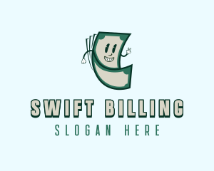 Paper Bill Money logo design