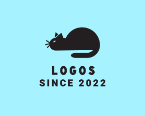 Pet - Cat Pet Feline logo design