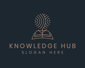 Book Tree Printing logo design