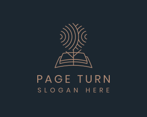 Book - Book Tree Printing logo design