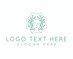 Bio - Man Nature Leaves logo design