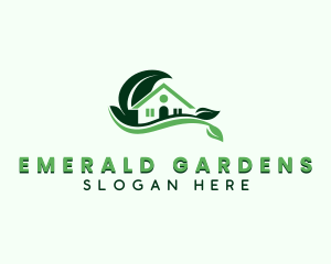 Lawn Garden Landscaping logo design