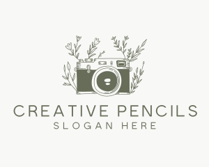 Vintage Camera Photography logo design