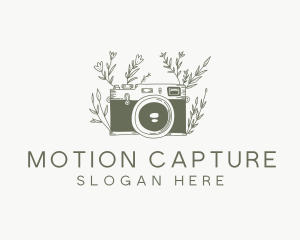 Footage - Vintage Camera Photography logo design