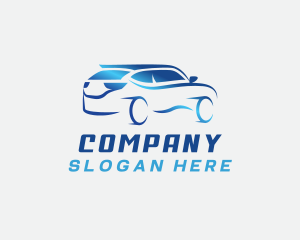 Racer - SUV Automotive Dealer logo design