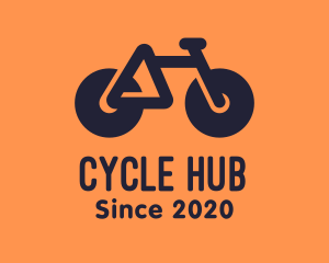 Bike - Modern Geometric Bike logo design