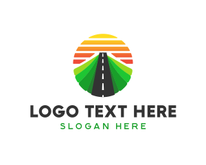 Road - Road Adventure Destination logo design