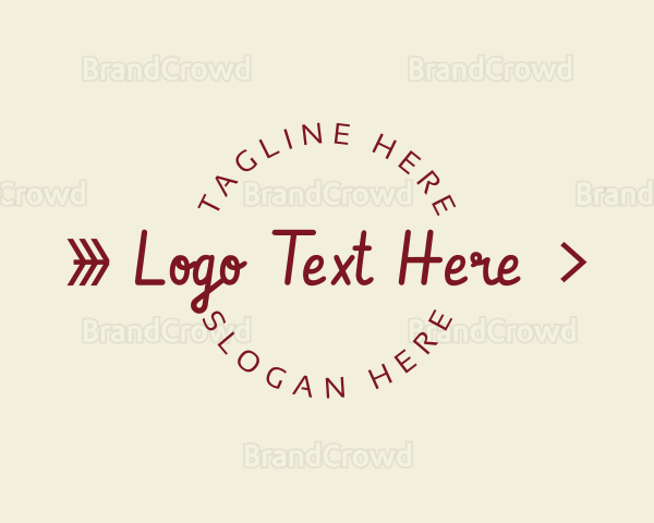 Handwriting Script Brand Logo