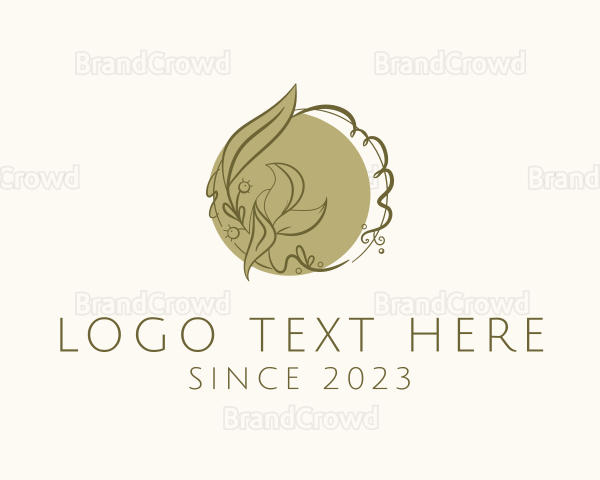 Flower Leaf Handicraft Logo