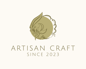 Handicraft - Flower Leaf Handicraft logo design