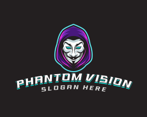 Phantom - Vendetta Mask Gaming logo design