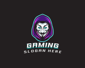 Player - Vendetta Mask Gaming logo design